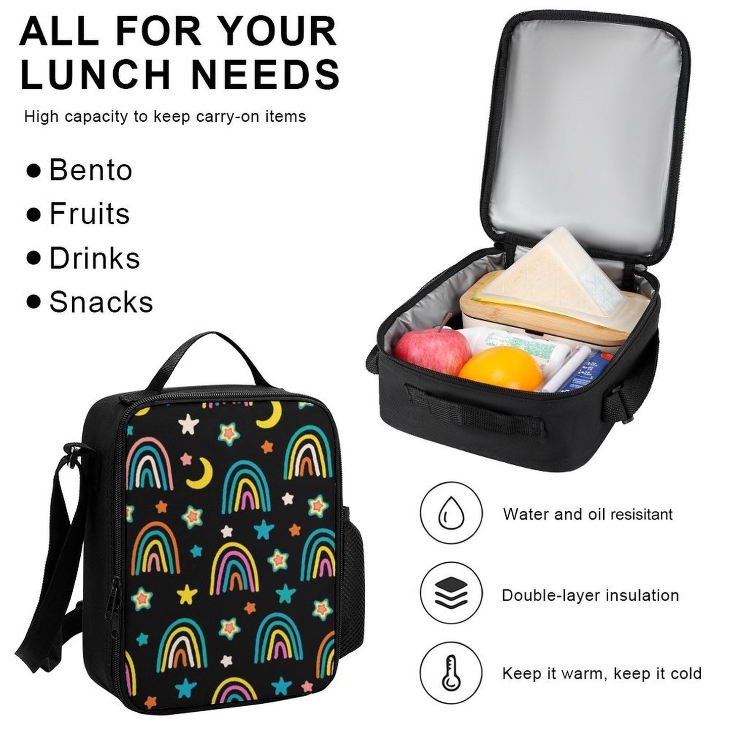 Rainbows - School Backpack Three Piece Set