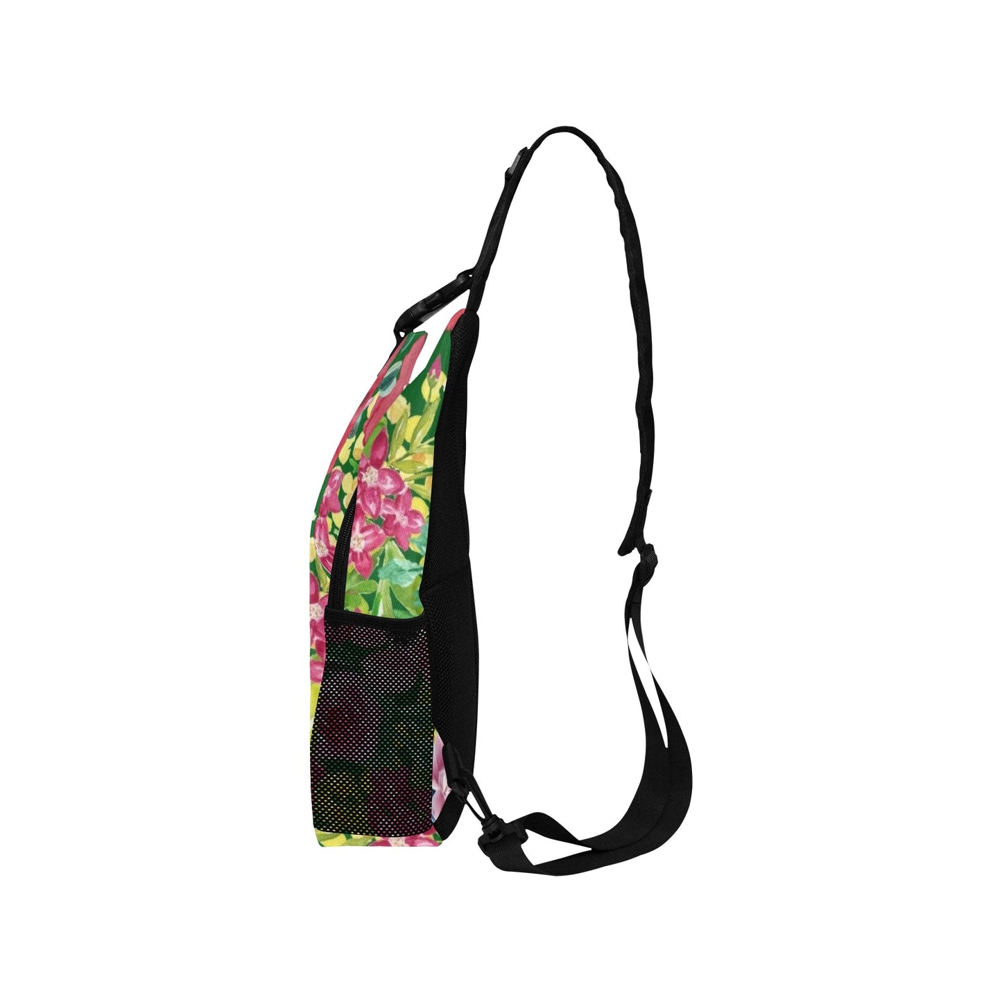 Bright Floral - Cross-Body Chest Bag Cross-Body Chest Bag