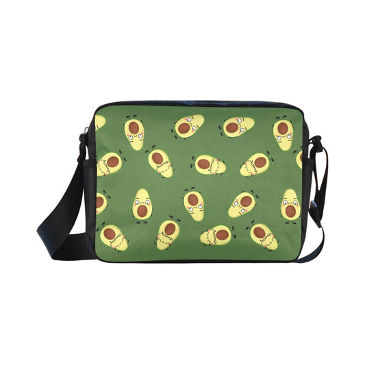 Avocado Characters - Classic Cross-body Nylon Bags