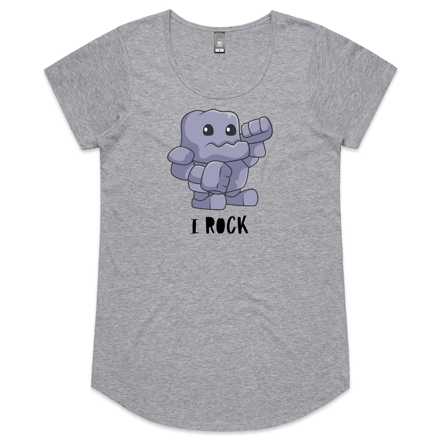 I Rock - Womens Scoop Neck T-Shirt