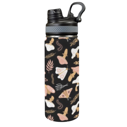 Magic Moth - Insulated Water Bottle with Dual-Use Lid (18oz) Insulated Water Bottle with Dual-Use Lid (18oz) animal Printed Offshore