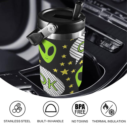 Alien OK - 30oz Tumbler with Top Handle