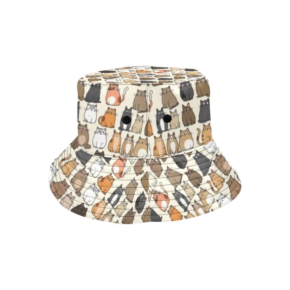 Lots Of Cats - Mens Bucket Hat