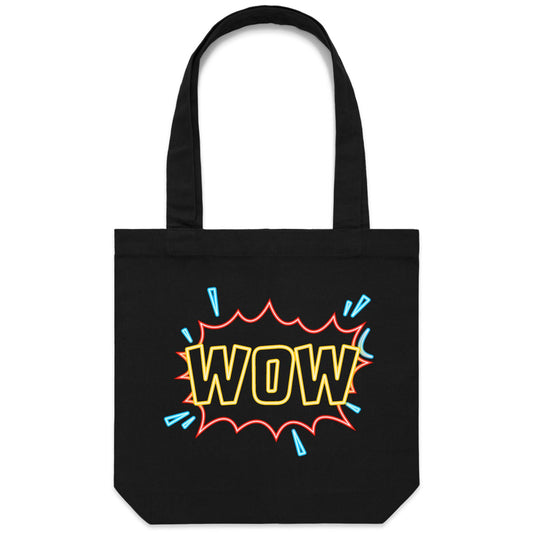 Wow, Comic Book - Canvas Tote Bag