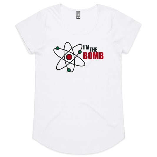 I'm The Bomb, Atom - Womens Scoop Neck T-Shirt