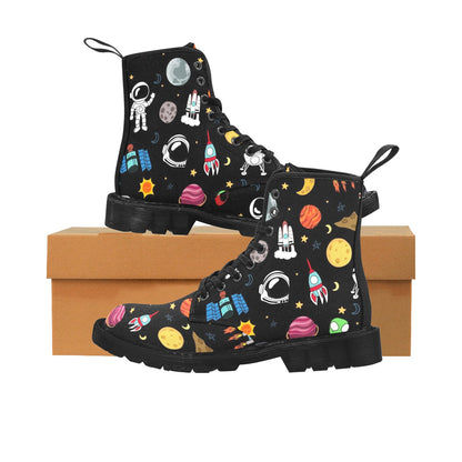 Kids Space - Martin Boots for Women (Black)