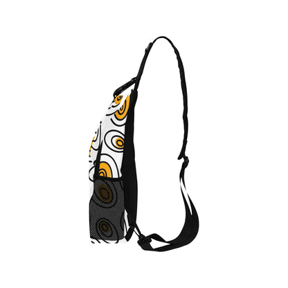 Abstract Eggs - Cross-Body Chest Bag Cross-Body Chest Bag Printed Offshore