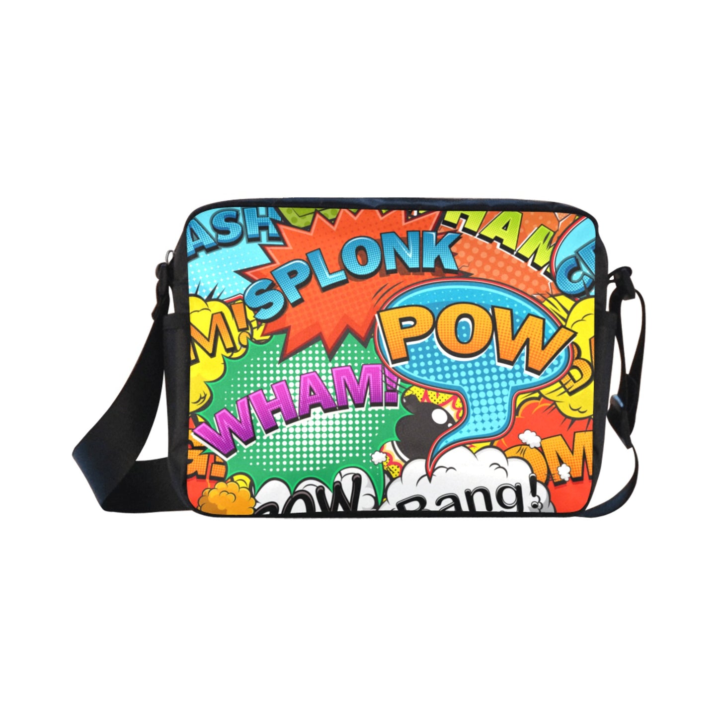 Comic Book 2 - Classic Cross-body Nylon Bag