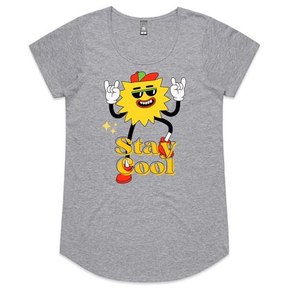 Stay Cool - Womens Scoop Neck T-Shirt