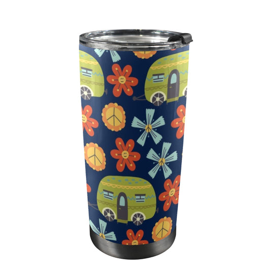 Hippy Caravan - 20oz Travel Mug / Tumbler