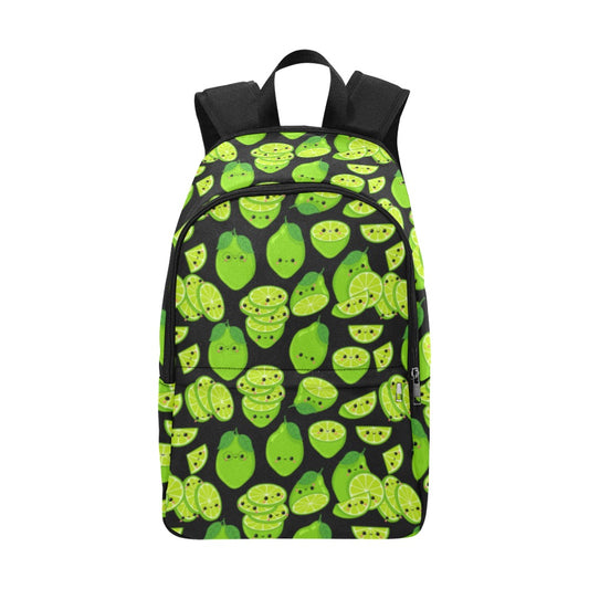 Cute Limes - Fabric Backpack for Adult