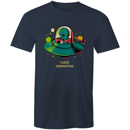 Alien Commute - Mens T-Shirt