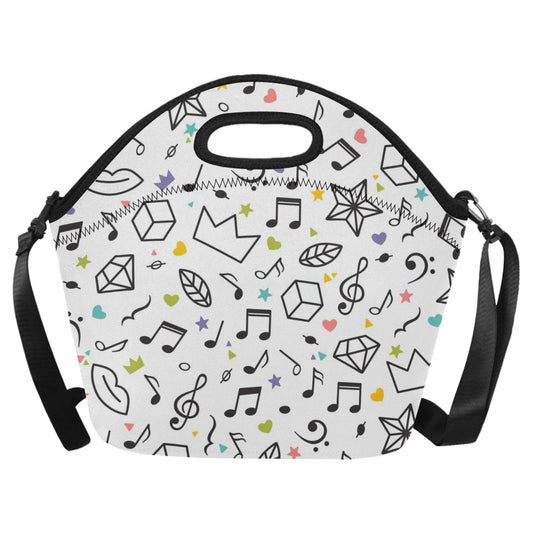 Music Time - Neoprene Lunch Bag/Large