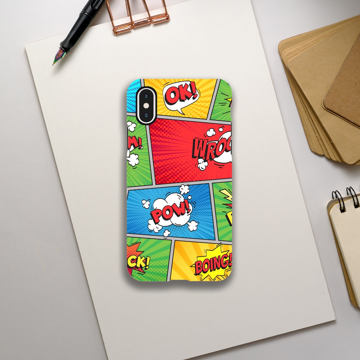 Comic Book 2 - Phone Tough Case iPhone X Phone Case