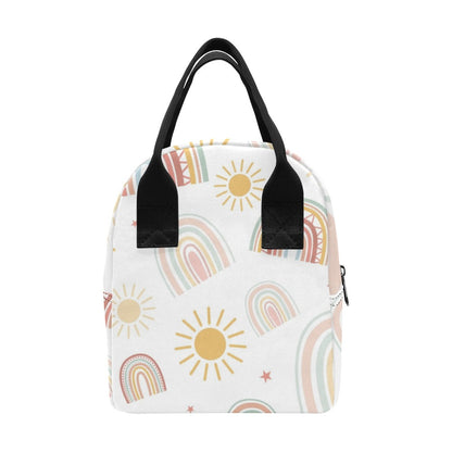 Pastel Rainbows - Zipper Lunch Bag