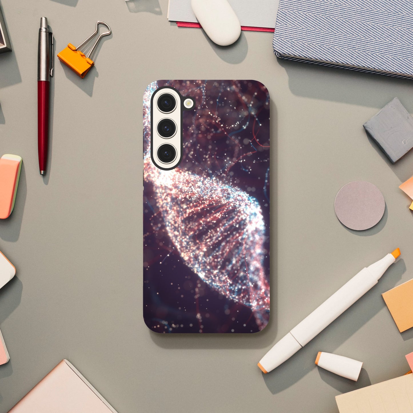 Glittery DNA - Phone Tough Case Galaxy S23 Plus Phone Case