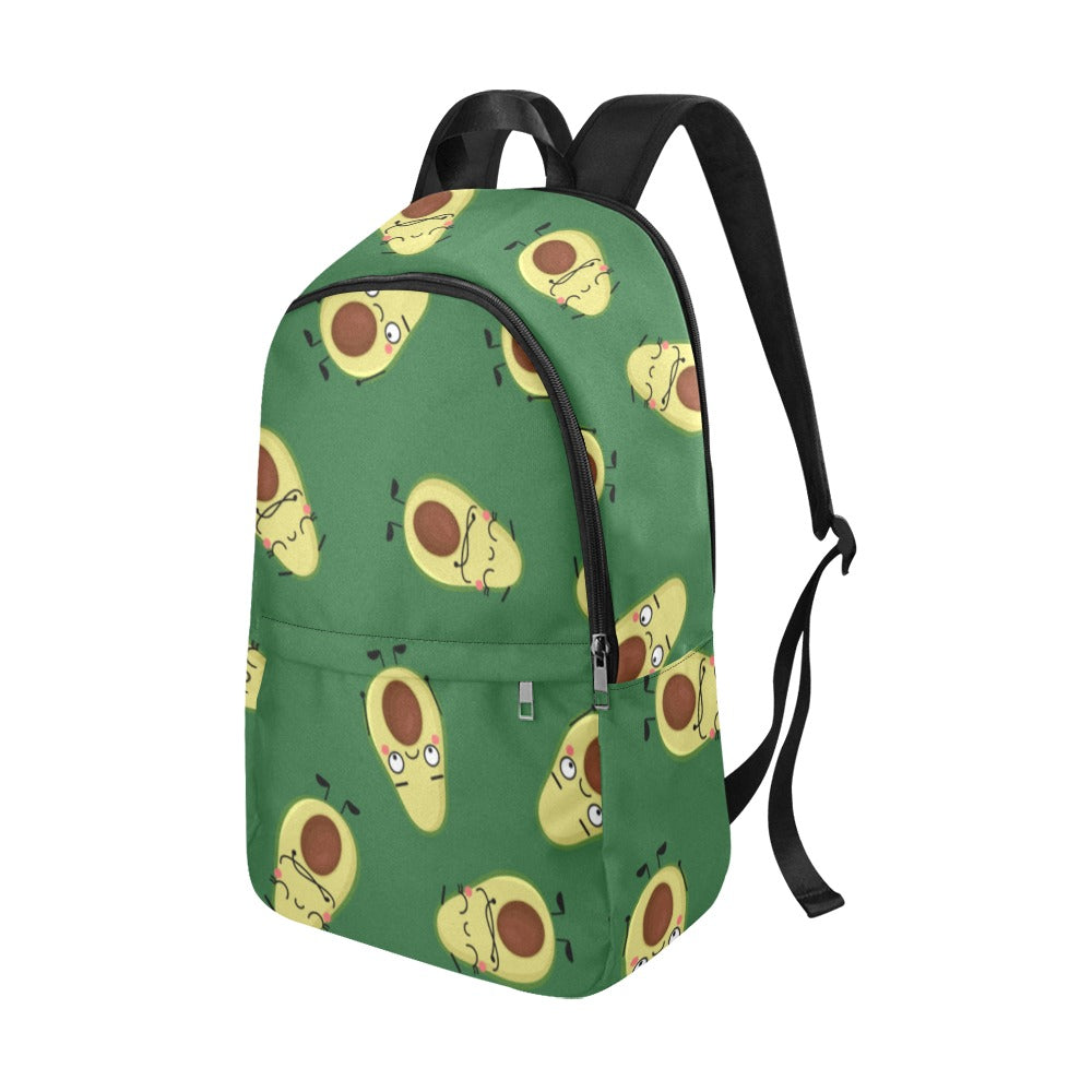Avocado Characters - Fabric Backpack for Adult Adult Casual Backpack Food
