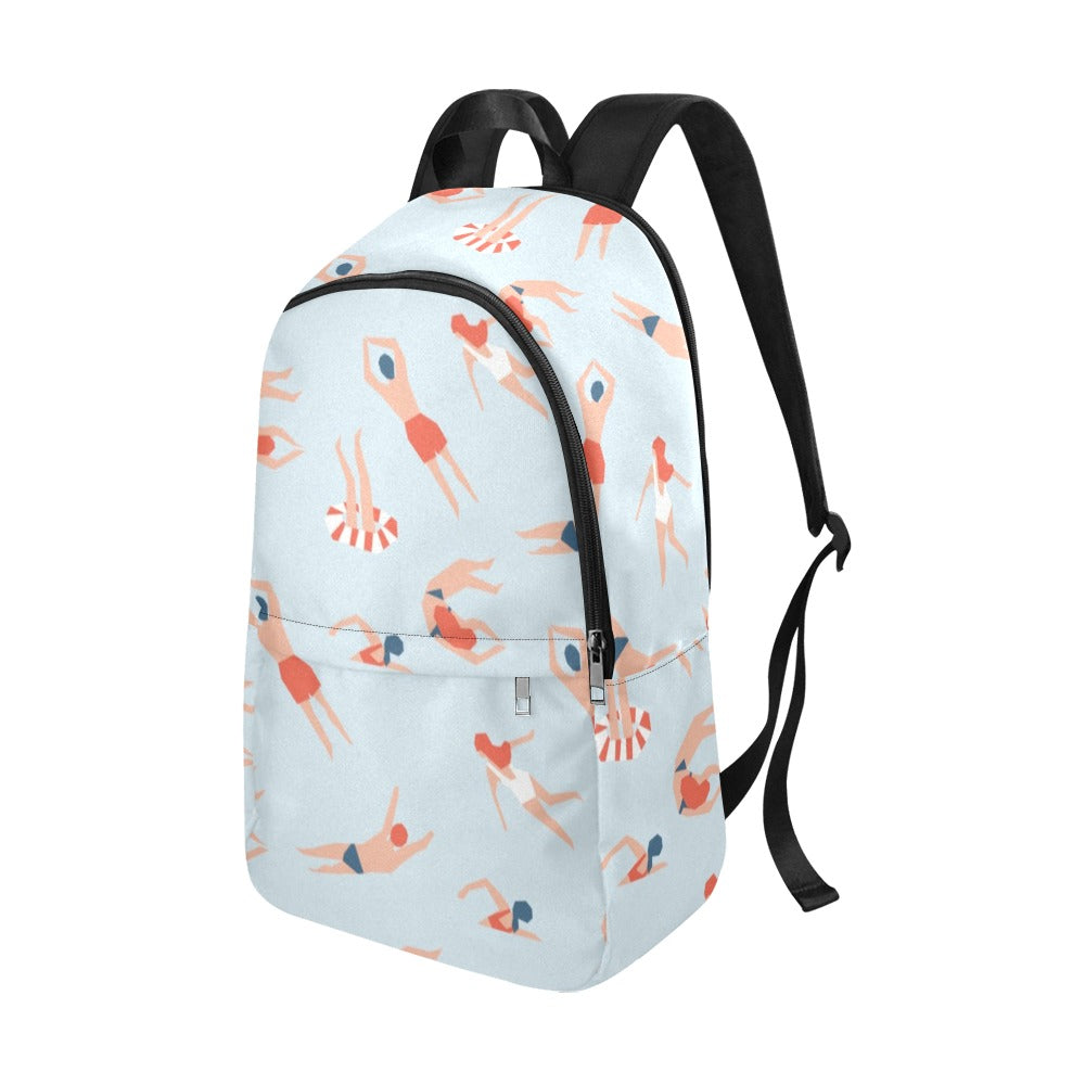 Summer Swim - Fabric Backpack for Adult Adult Casual Backpack Summer