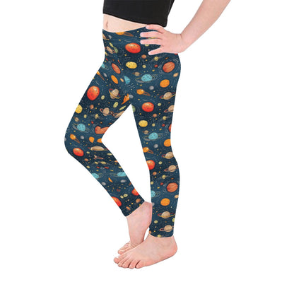 Galaxy - Kid's Ankle Length Leggings