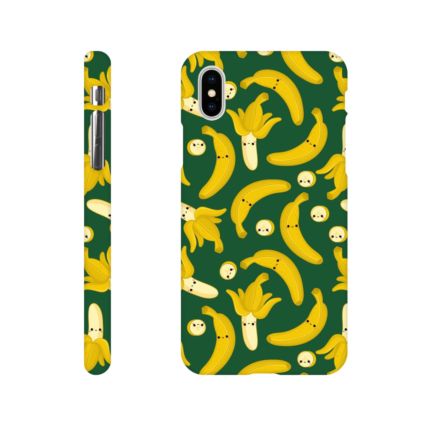 Happy Bananas - Phone Cases Slim case Apple - iPhone XS Print Material Globally Fulfilled