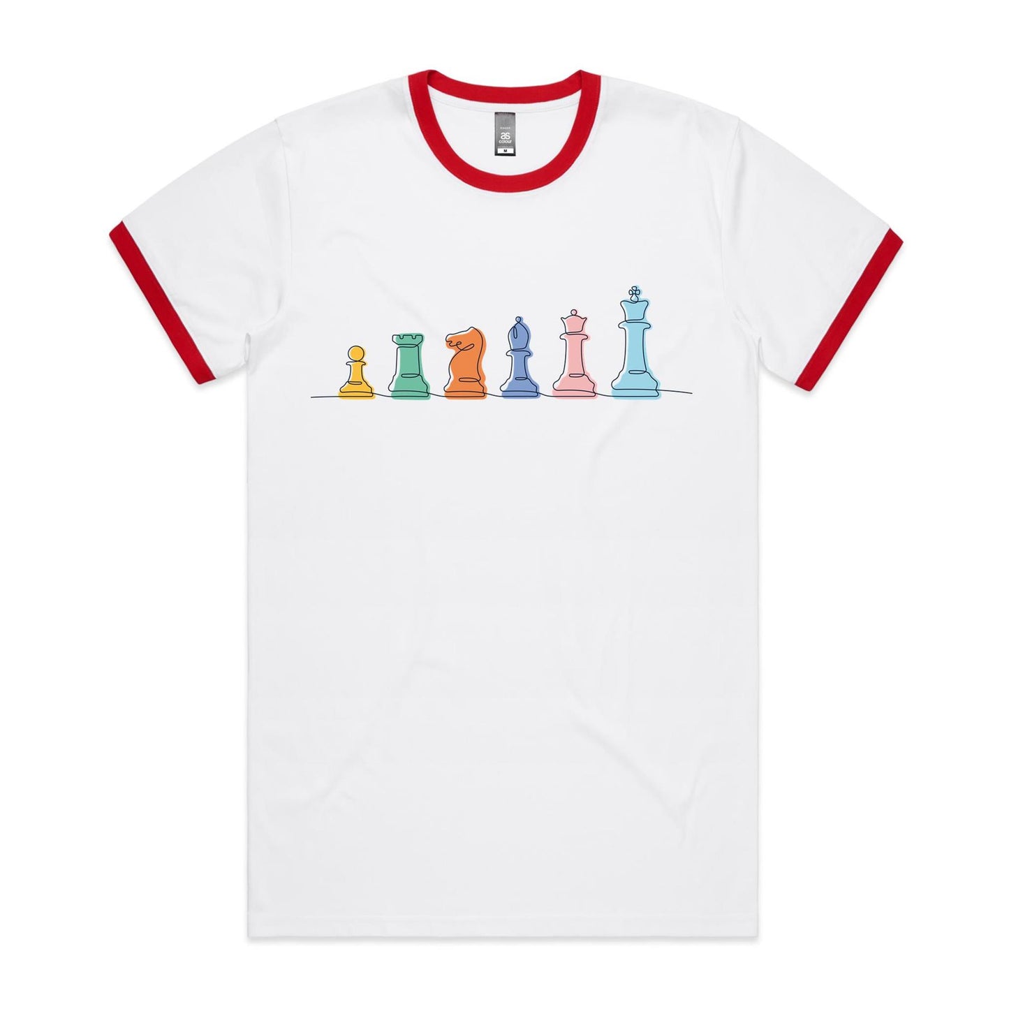 Chess - Staple Ringer Tee