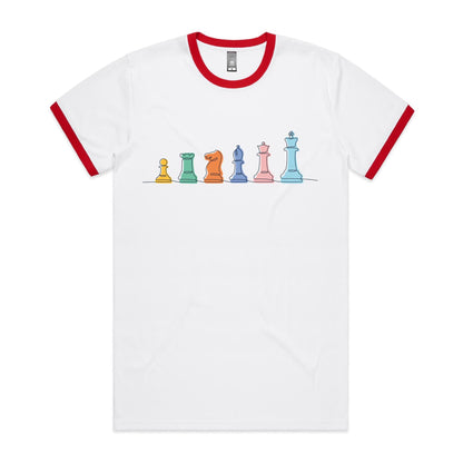 Chess - Staple Ringer Tee