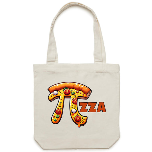 Pi Pizza - Canvas Tote Bag