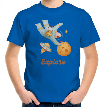 Explore Space - Kids Youth T-Shirt