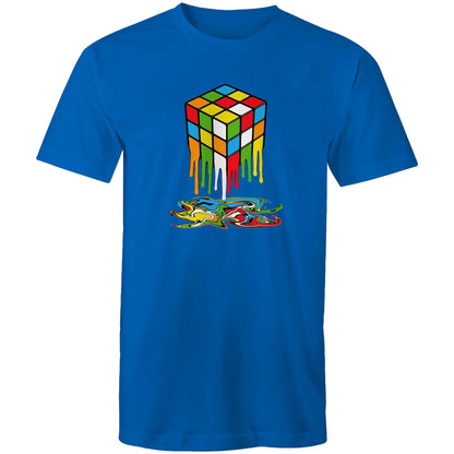 Melting Game Cube - Mens T-Shirt