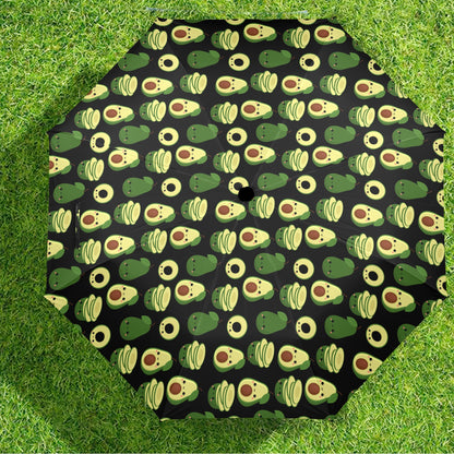 Cute Avocados - Semi-Automatic Foldable Umbrella Semi-Automatic Foldable Umbrella