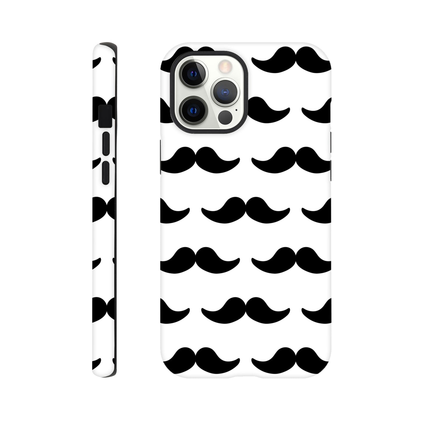 Moustache - Phone Tough Case iPhone 12 Pro Max Phone Case Funny Globally Fulfilled