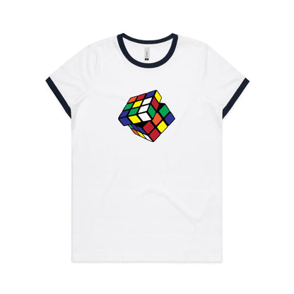 Game Cube - Women's Ringer Tee