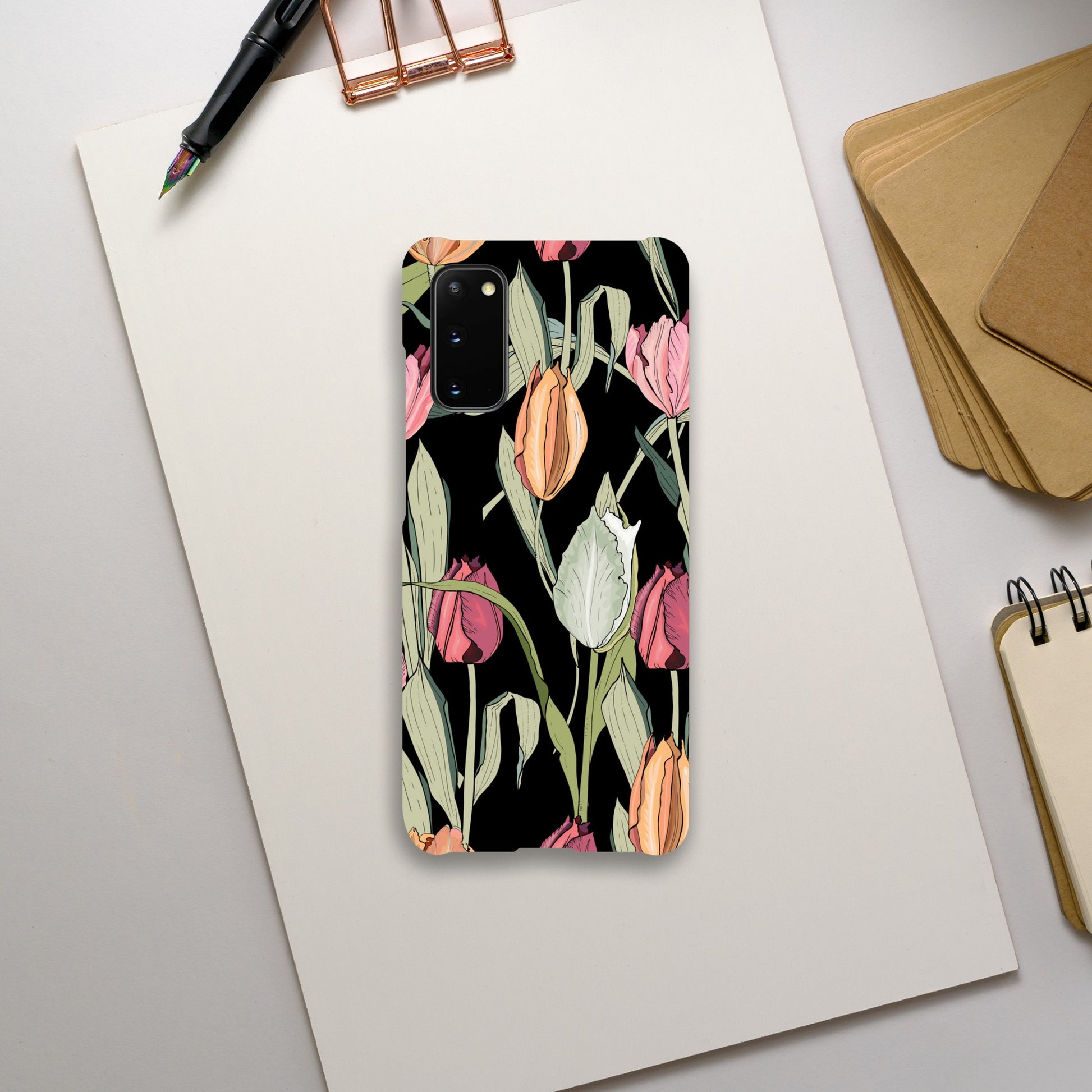 Tulips - Slim case Samsung - Galaxy S20 Print Material Globally Fulfilled