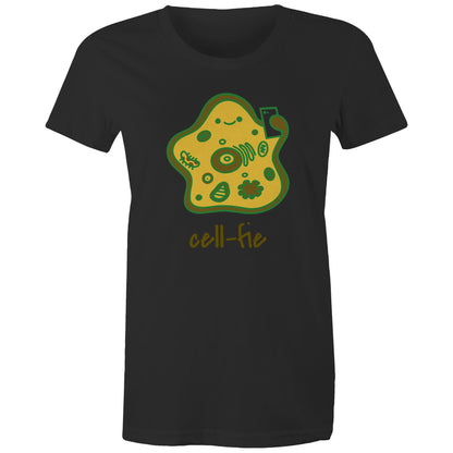 Cell-fie, Selfie Cell - Womens T-shirt