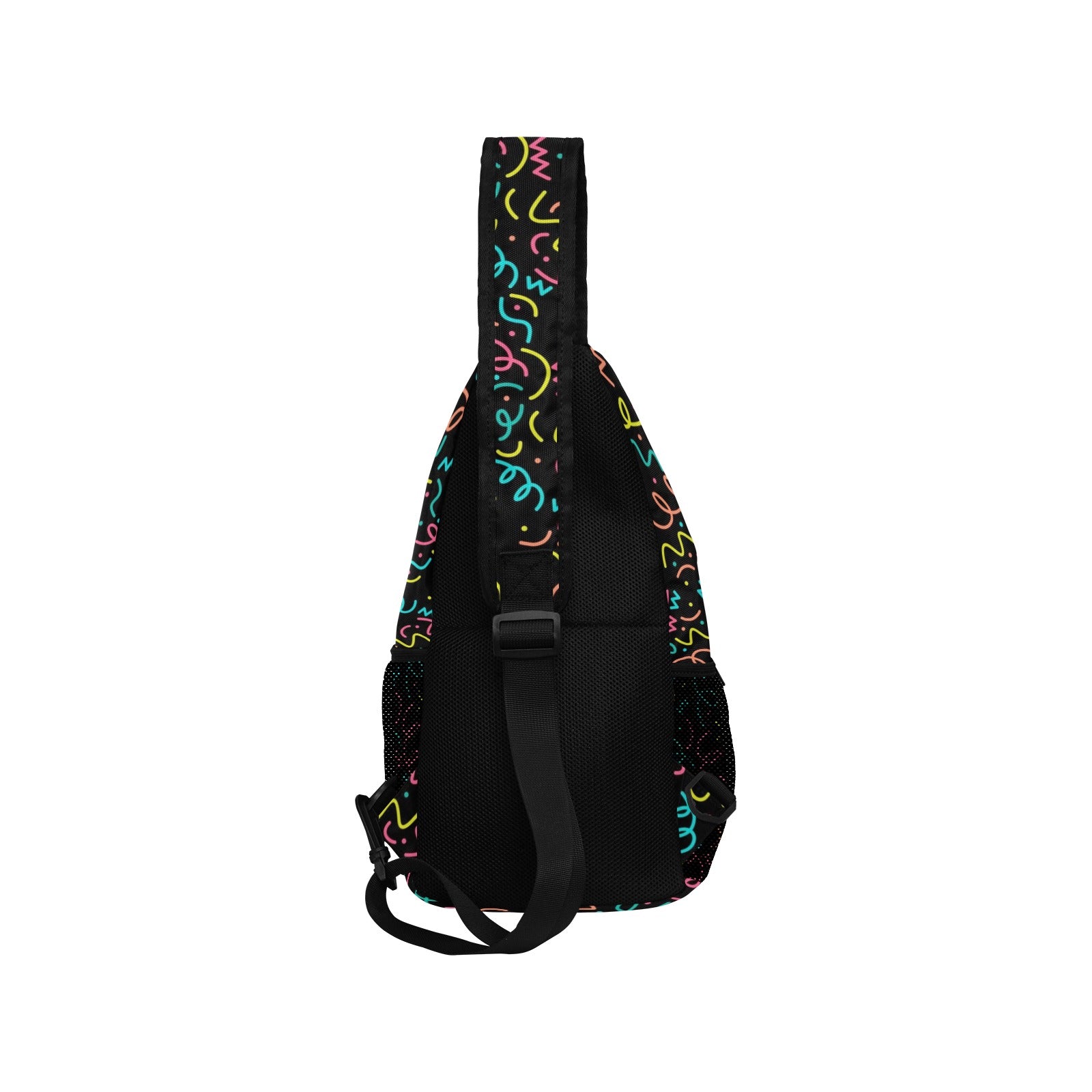 Squiggle Time - Cross-Body Chest Bag Cross-Body Chest Bag Printed Offshore