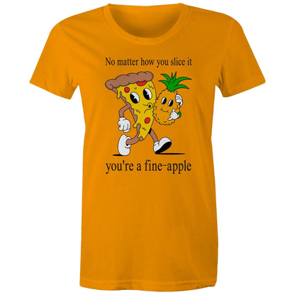 Pineapple Pizza - Womens T-shirt