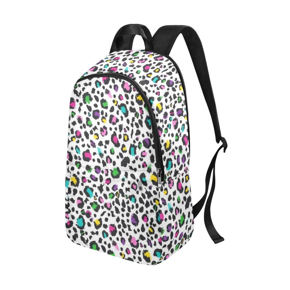 Animal Print In Colour - Fabric Backpack for Adult Adult Casual Backpack animal