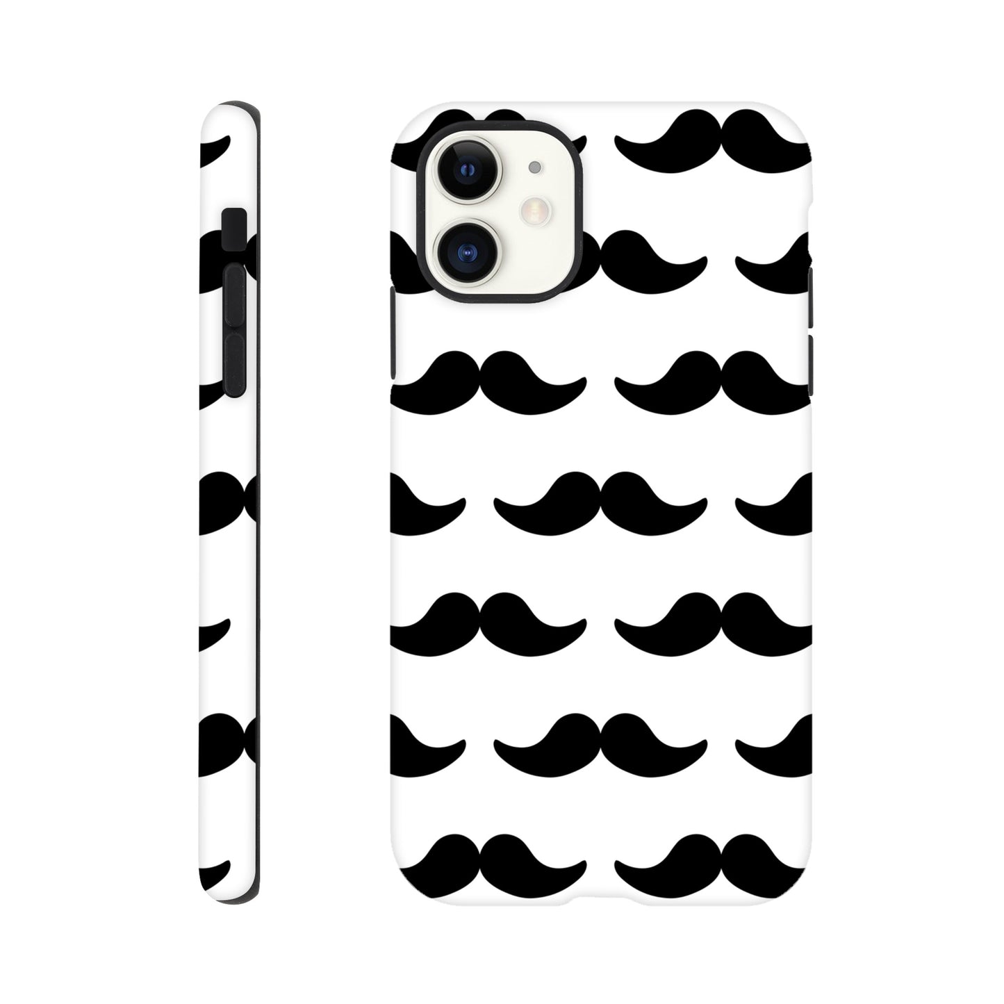 Moustache - Phone Tough Case iPhone 11 Phone Case Funny Globally Fulfilled