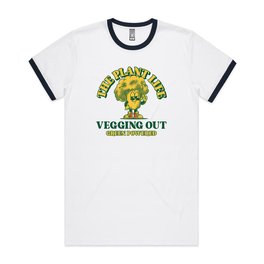 The Plant Life, Vegetarian - Staple Ringer Tee