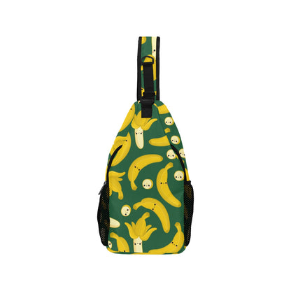 Happy Bananas - Cross-Body Chest Bag Cross-Body Chest Bag Printed Offshore