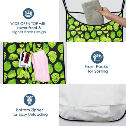 Cute Limes - Hanging Laundry Bag