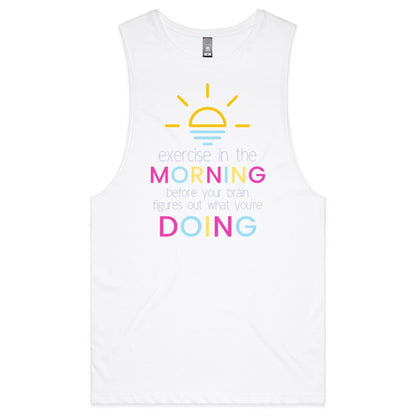 Exercise In The Morning - Tank Top Tee