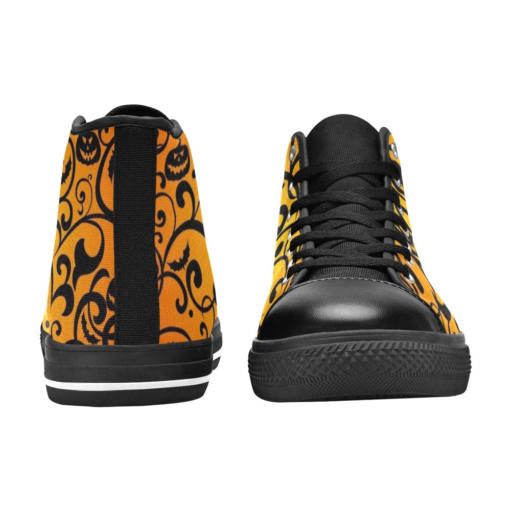 Halloween - Men's High Top Canvas Shoes