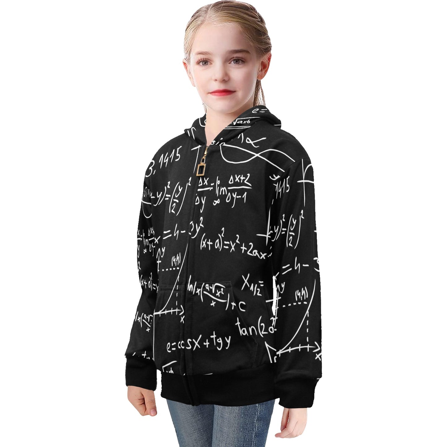 Equations - Senior Girls Zip Up Hoodie