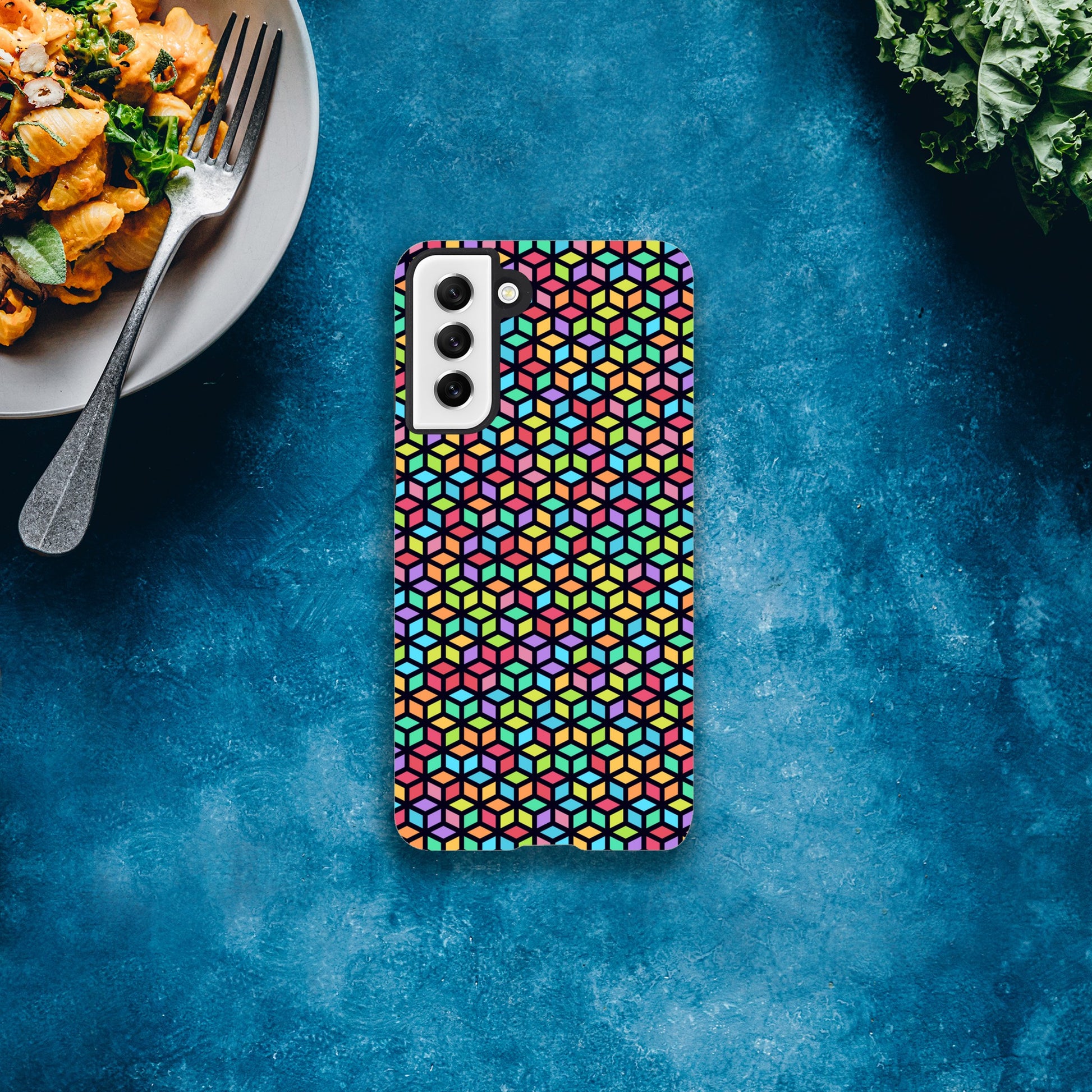 Tessellate - Phone Tough Case Galaxy S21 Plus Phone Case