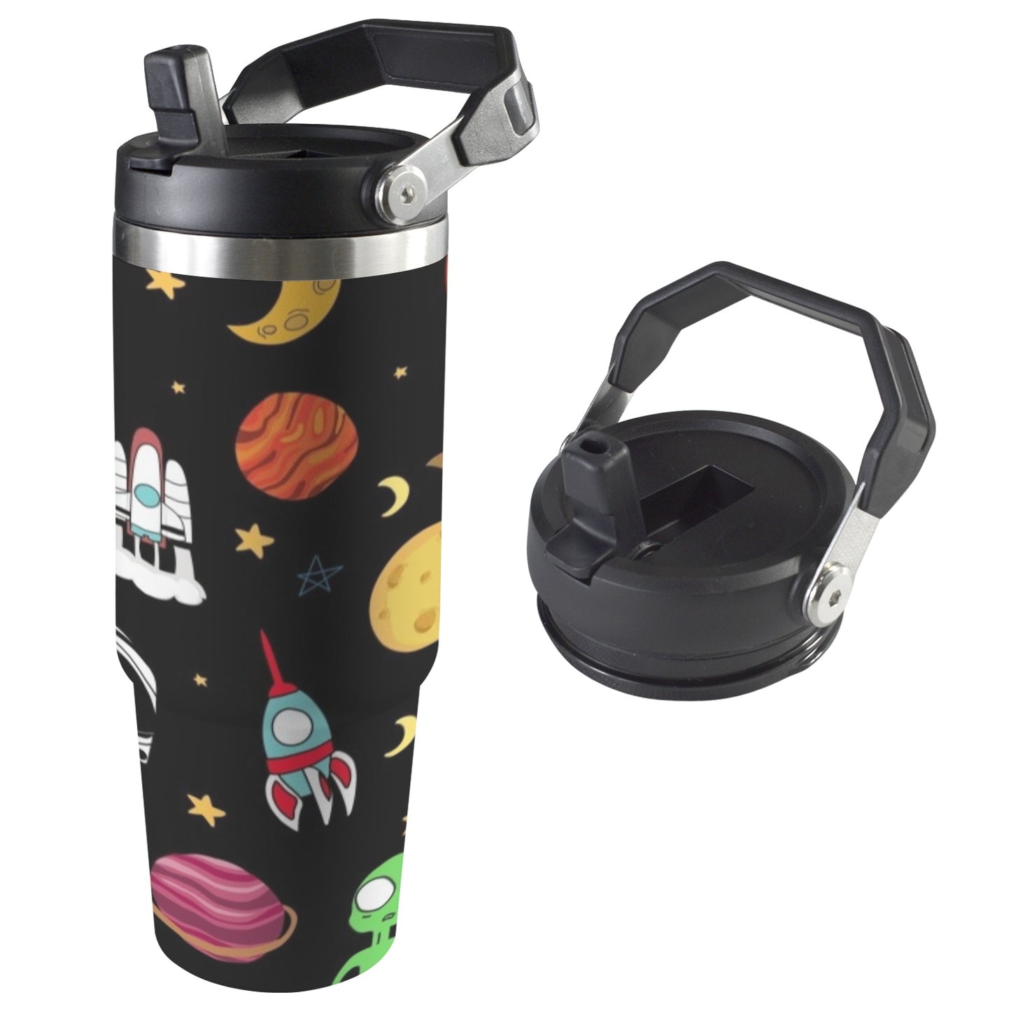 Kids Space - 30oz Tumbler with Top Handle