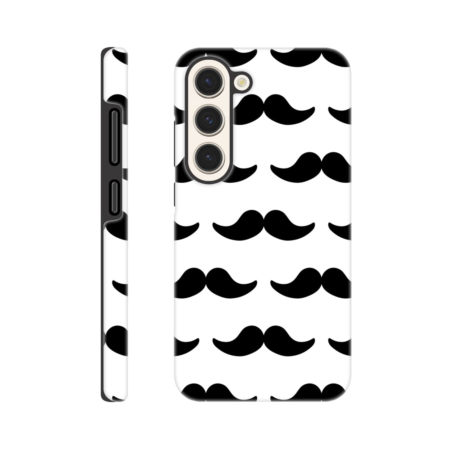 Moustache - Phone Tough Case Galaxy S23 Phone Case Funny Globally Fulfilled