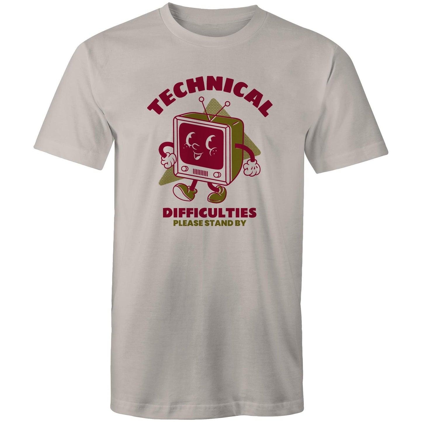 Retro TV, Technical Difficulties - Mens T-Shirt