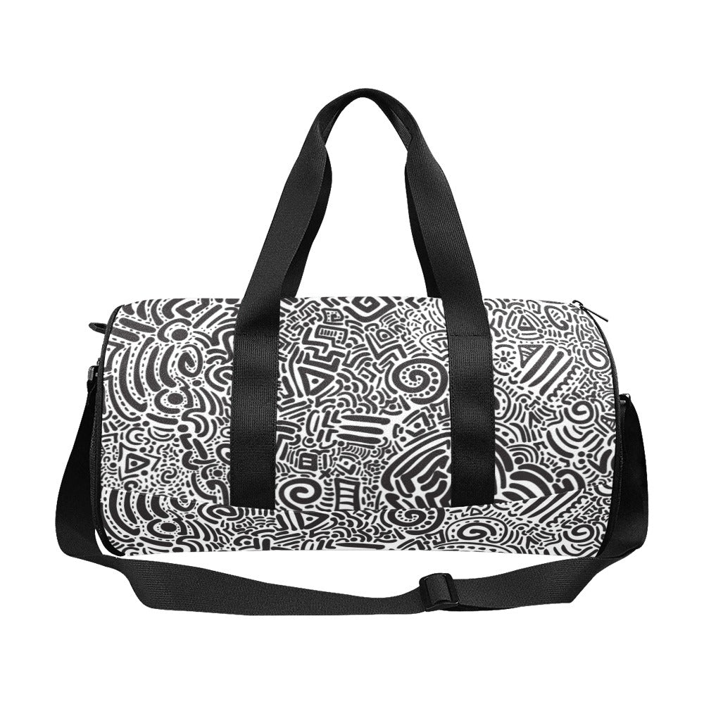 Black And White - Duffle Bag