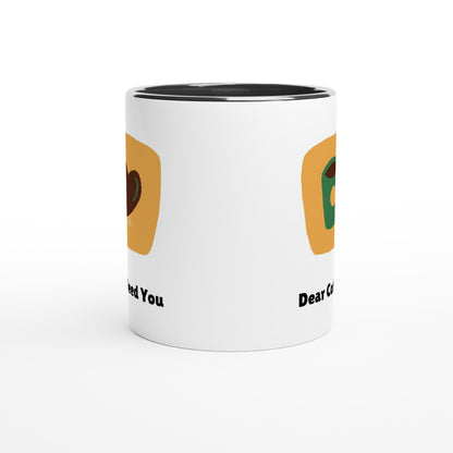 Dear Coffee,I Need You - White 11oz Ceramic Mug with Color Insideu Colour 11oz Mug Coffee Globally Fulfilled